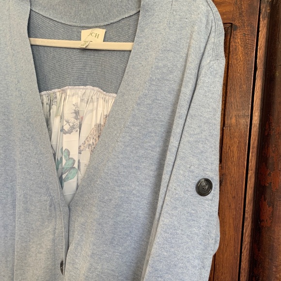 Koch Longfellow Cardigan Blue Graphic Desert Print - Picture 4 of 9